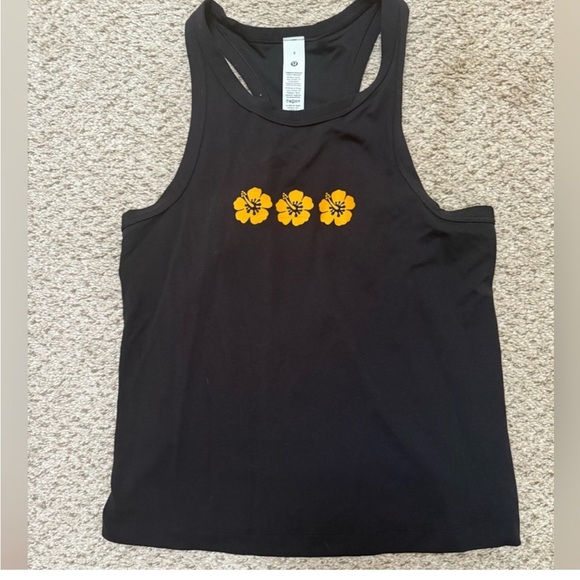 HAWAII limited edition - Lululemon Athletica Black Tank Top. New with Tags. 2 - Picture 1 of 1
